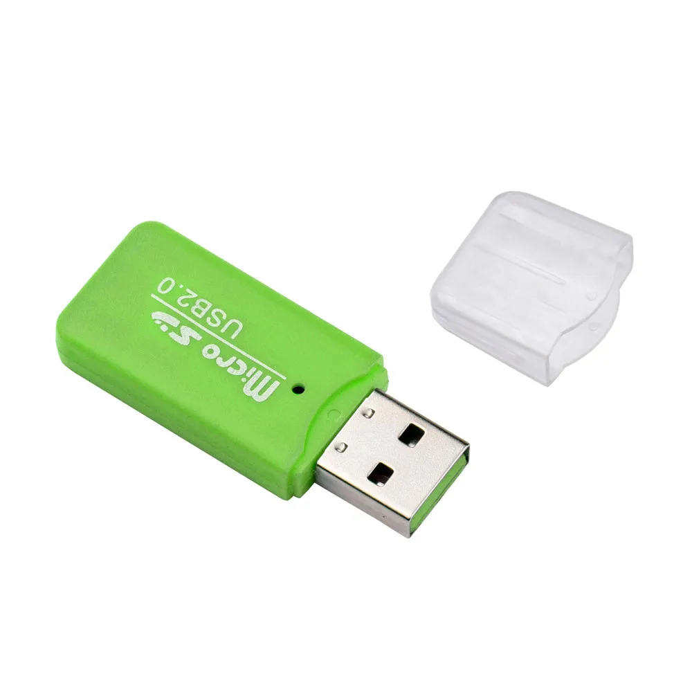 Кард-ридер Портативный высокоскоростной кард-ридер мини USB 2 0 OTG Micro SD TF адаптер