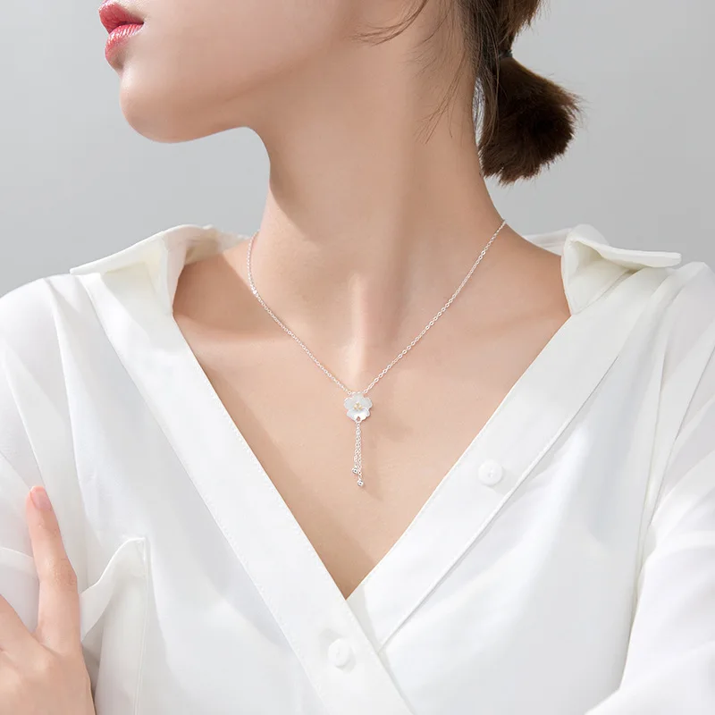 Цепочка из серебра 925 пробы с подвеской-кисточкой | Украшения и аксессуары