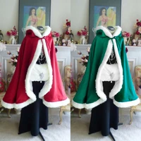 hot women velvet cloak cape with hooded for halloween christmas cosplay costumes christmas cloak women girl fancy velvet cape