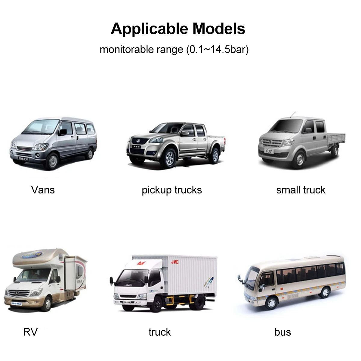 

Universal TPMS Car Tire Pressure Alarm Monitor System LCD Real-time Display Wireless Solar Power Tpms with 6 External Sensors