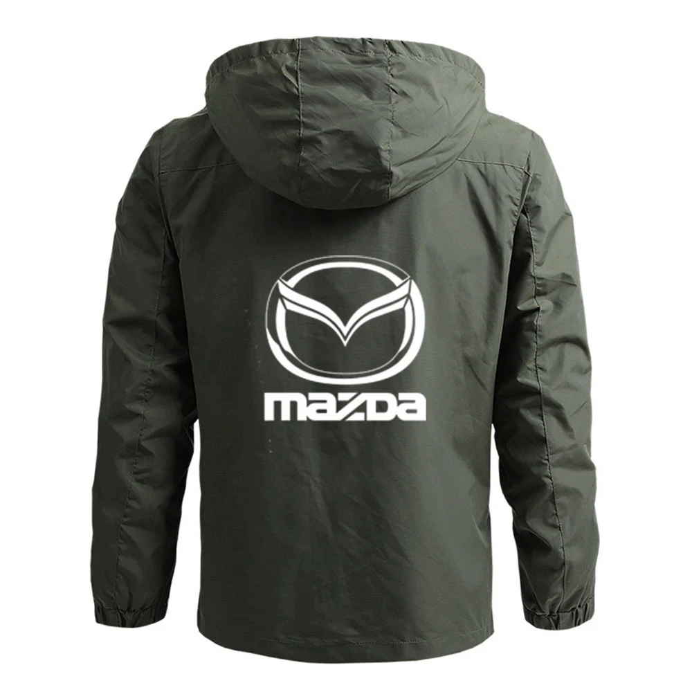 

2021 New Men Mazda Car Logo College Hooded Style Custom Print Classic Warm Sweatshirts Zipper Cardigan Jacket Hoodie Coat 44