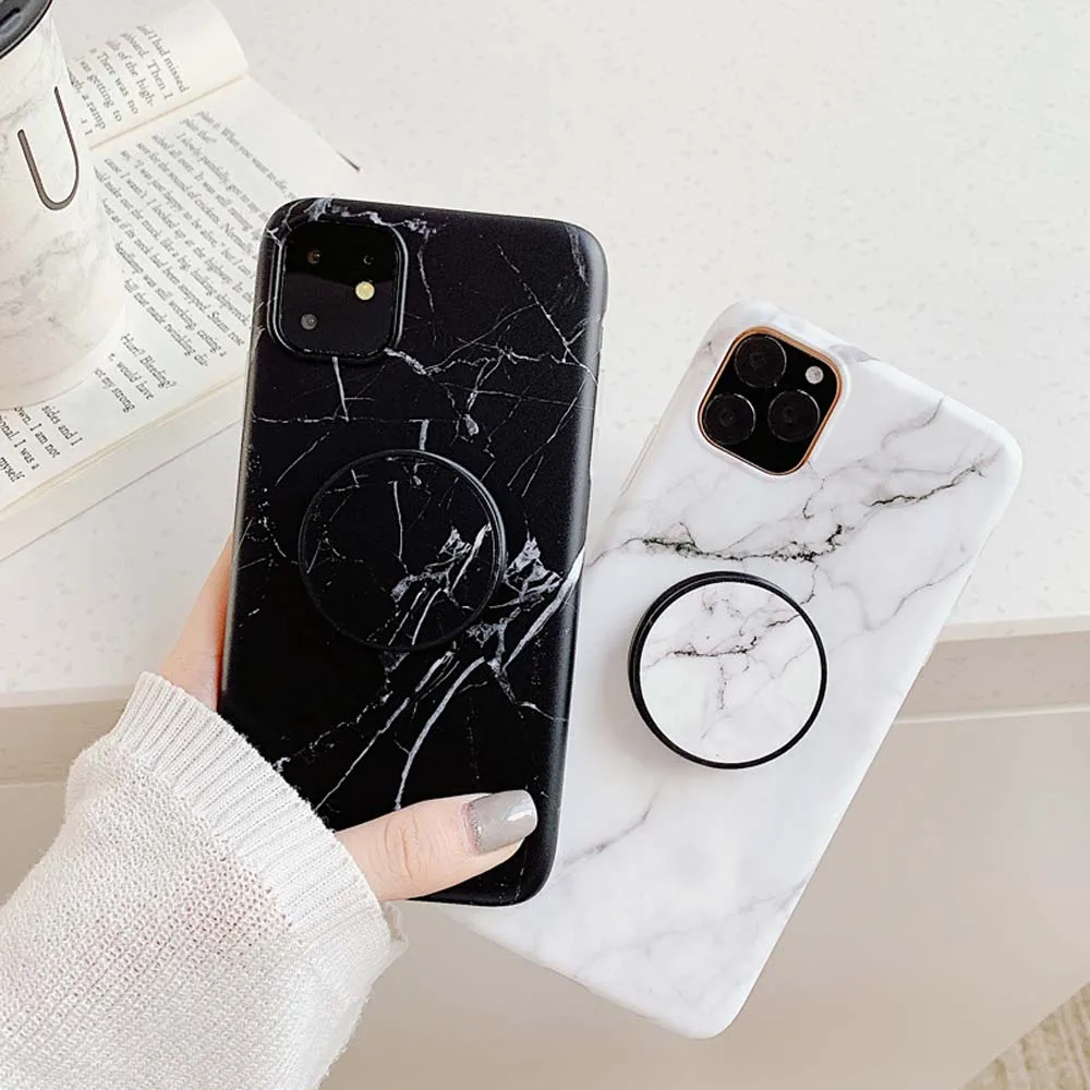 Чехол для iPhone 11 7 Plus с мраморной текстурой цветной чехол XS 6 6S 8 Pro MAX XR X Max мягкие