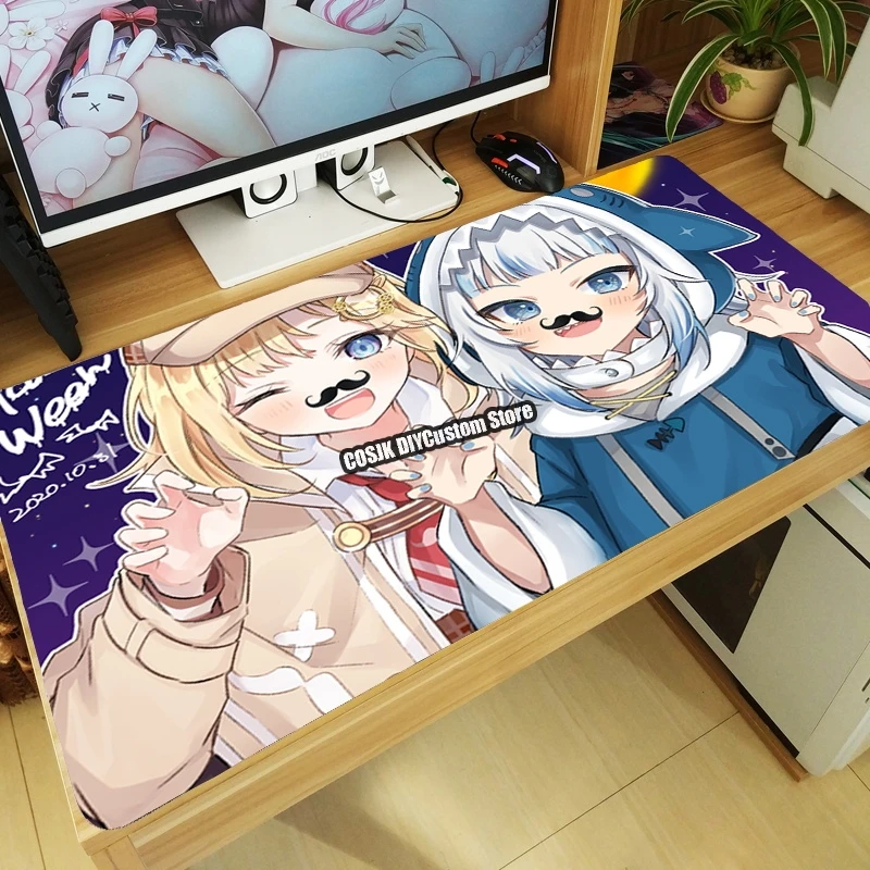 

Коврик для мыши с аниме Hololive YouTuber Ватсон Амелия утолщенный игровой коврик для ноутбука игровой мыши коврик для клавиатуры игровой коврик дл...