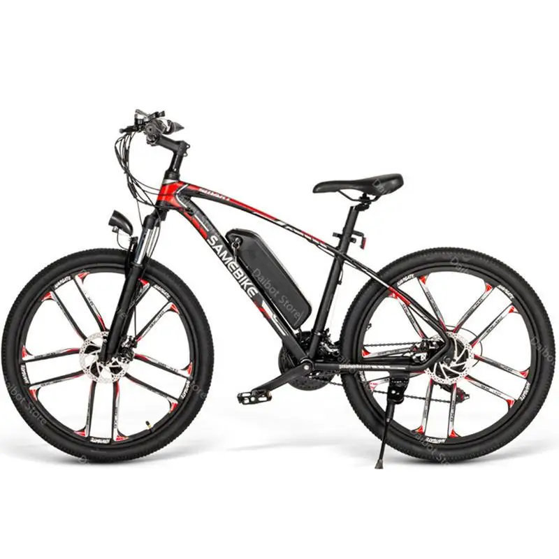 

Samebike MY-SM26 Electric Bicycle 48V Electric Bicycles 26 inch Range 70-80KM Mountain Electric Bikes Adults Detachable Battery
