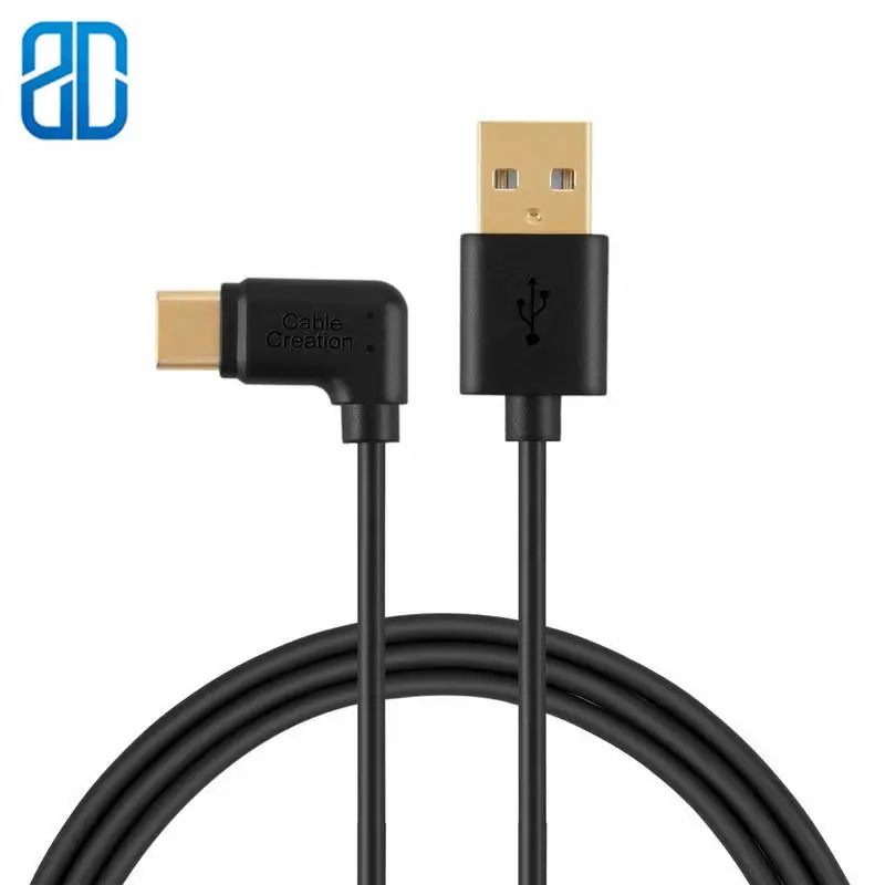 Кабель USB C A 6 футов 90 градусов шнур типа 2 0 совместимый с Google Pixel XL LG G6 V20 Galaxy S9/S9 + 1 8 м