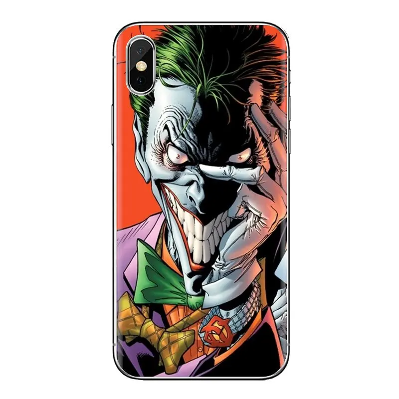 Silicone Phone Cover For Xiaomi Mi6 Mi 6 A1 Max Mix 2 5X 6X Redmi Note 5 5A 4X 4A A4 4 3 Plus Pro dc comics The Joker all heroes |