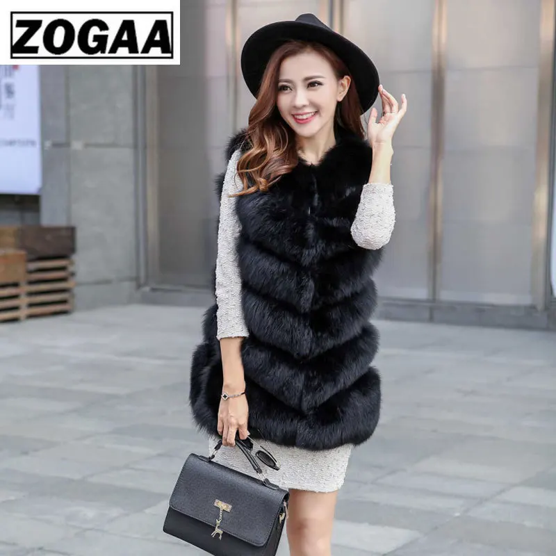 Зимний теплый жилет Новое поступление модное женское импортное пальто меховой