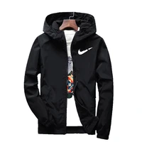 2021 mens spring and autumn new baseball jacket sports casual thin jacket mens fashion style clothes hooded jacket