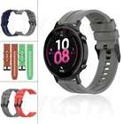 Силиконовый ремешок для смарт-часов Huawei GT 2 42, 46 мм, для Huawei GT2 ProAmazfit GTS 2, спортивный браслет 20, 22 мм