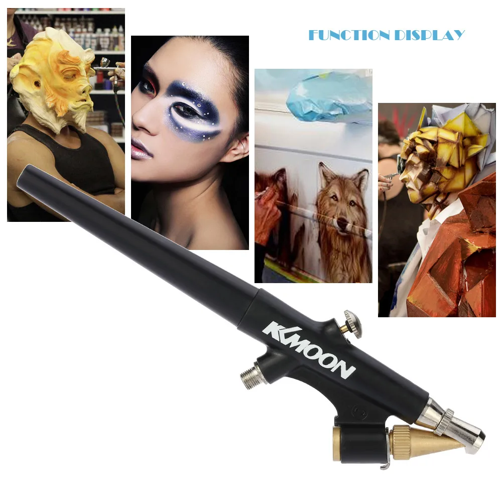 Аэрограф с компрессором 0 8 мм подача сифона одним движением краскопульт для