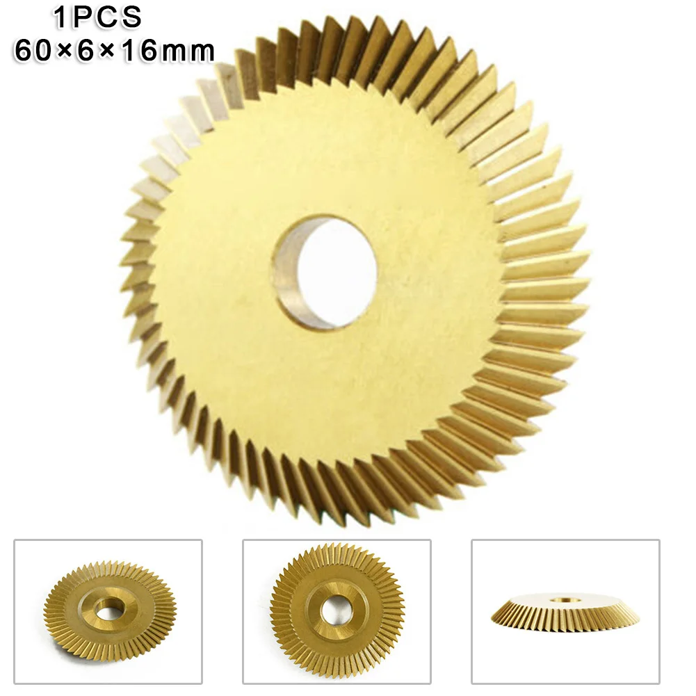 Все 1 шт. лезвие для резака ключей горизонтальный диск резак слесарный станок 60 мм