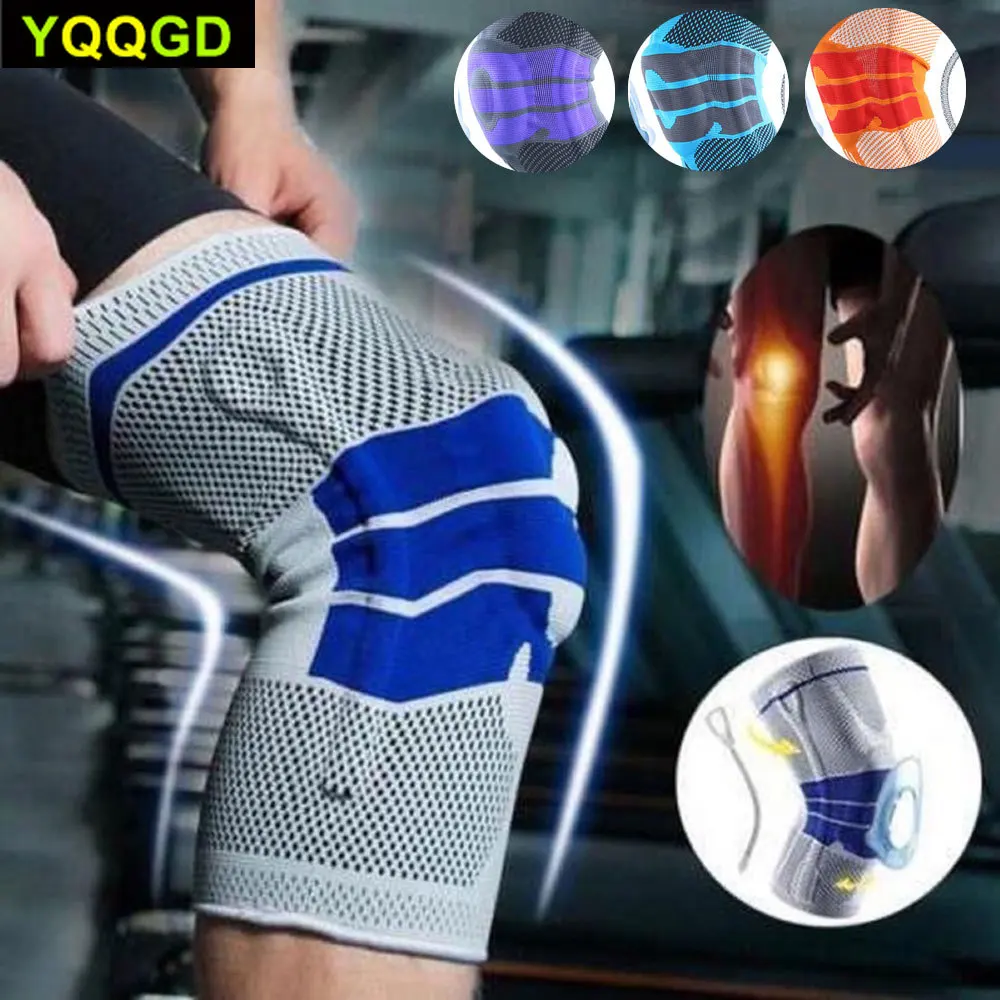 

1Pcs Knee Brace Support Compression Sleeves for Arthritis, Running, Pain Relief, Injury Recovery, Basketball and More Sports