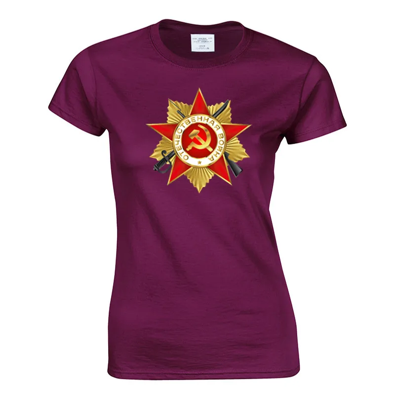 

national war on the day of victory Match O Neck Short Sleeve T Shirts Summer New Arrivals Bottoming Tops T-Shirt