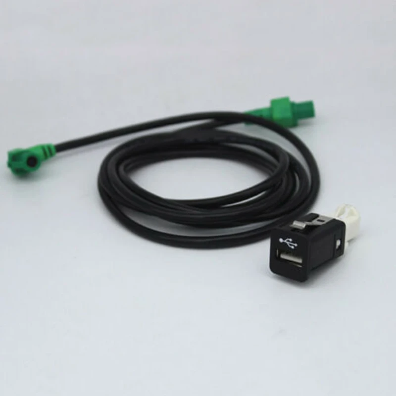 USB переключатель гнездо провода Жгут кабеля для BMW Mercedes NTG4.5 E60 F12 F30 F10 F25|Кабели и