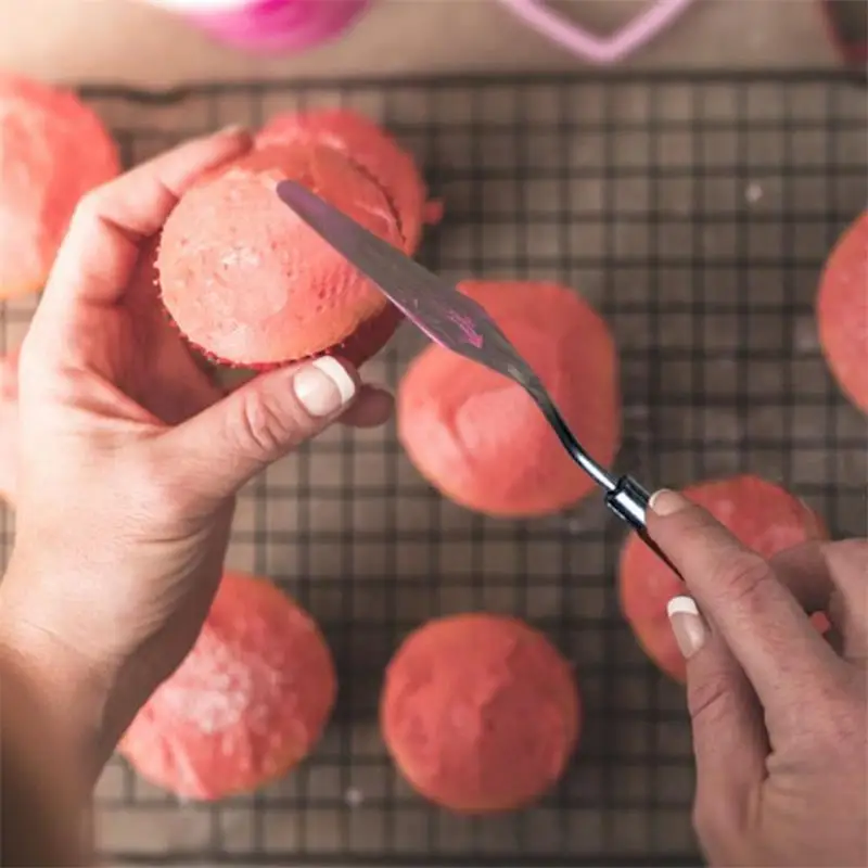 5 шт./компл. шпатель из нержавеющей стали инструменты для выпечки кондитерских