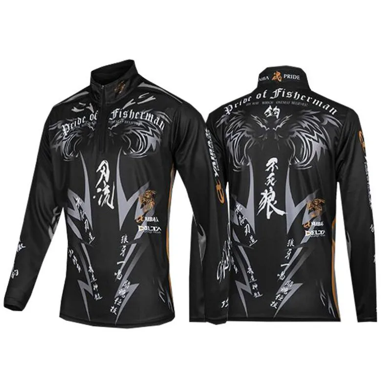 

2021 New Fishing Jacket Long Sleeve Quick Dry Fishing Clothing Anti-UV Sunscreen Fishing Clothes Cycling Hiking Fishing Shirt