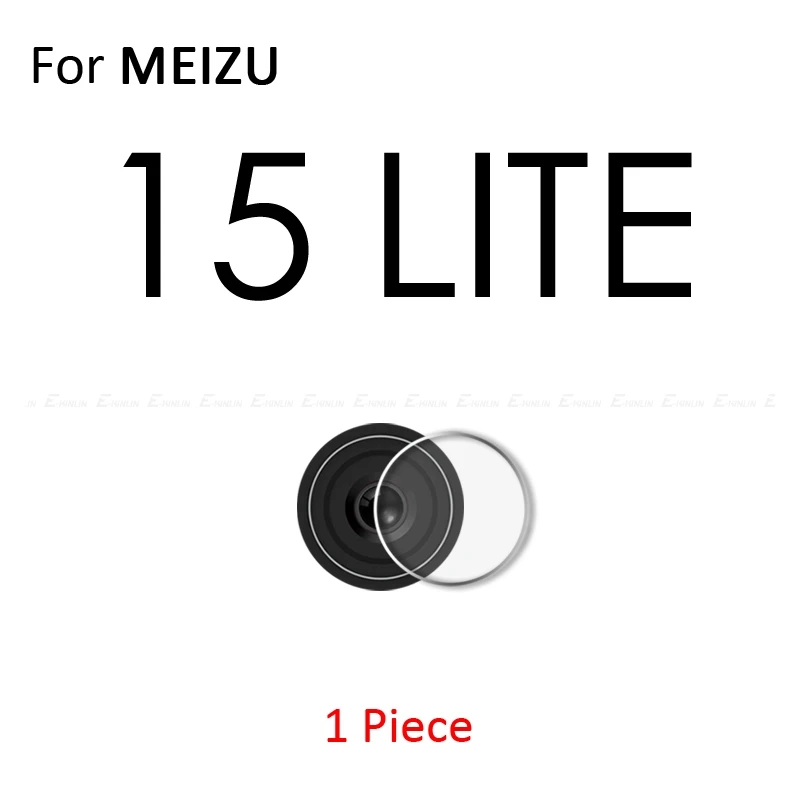 For MeiZu 15 Lite Задняя камера объектив защитная пленка из закаленного стекла для MeiZu X8 16th 16 16Xs 16s 15 Pro 7 Plus M8 Lite Note 8 9 - Цвет: For MeiZu 15 Lite