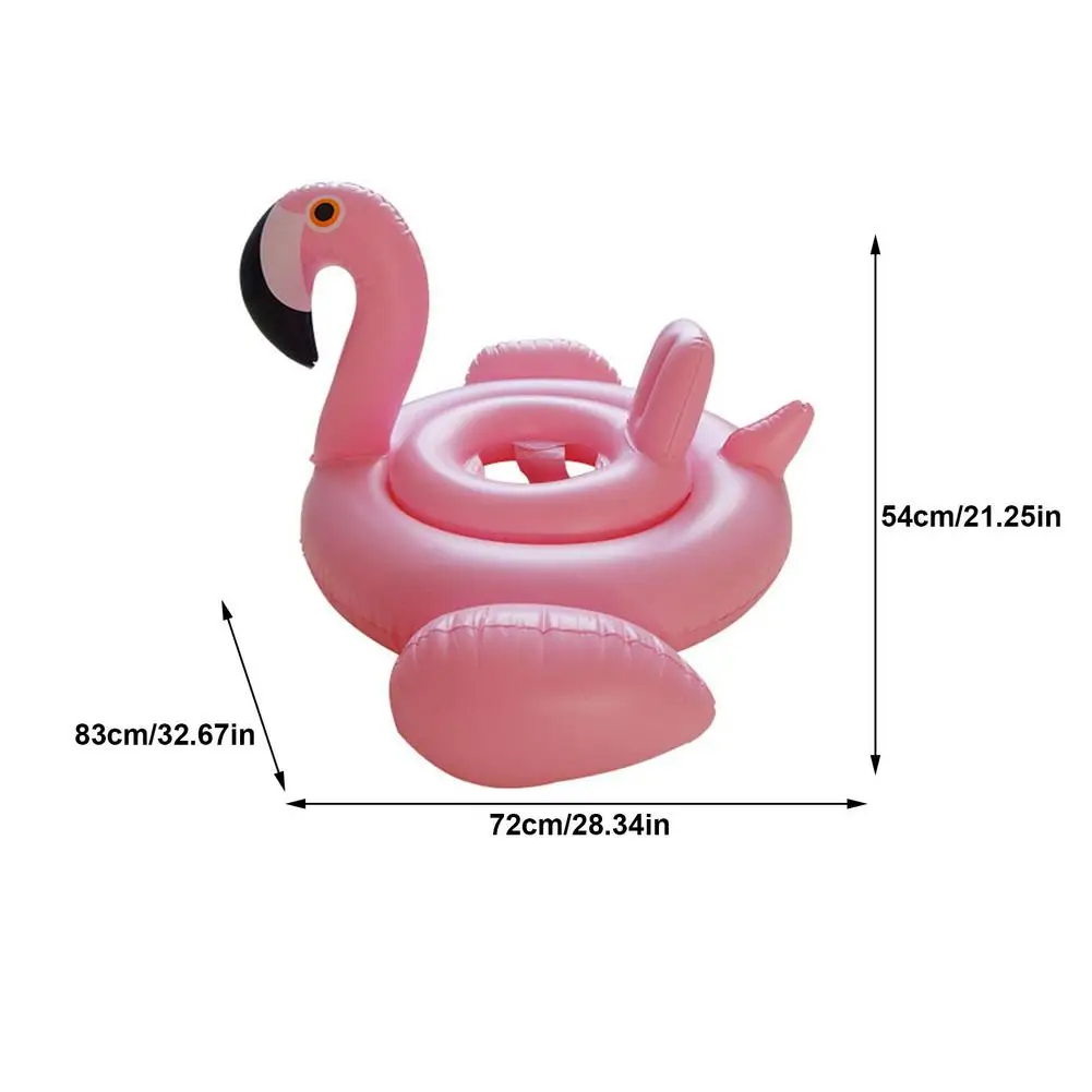 

Flamingo Inflatable Pool Swimming Ring Baby Swimming Training Pool Seat For 0-4 Years Summer Toddler Floating Swim Accessories