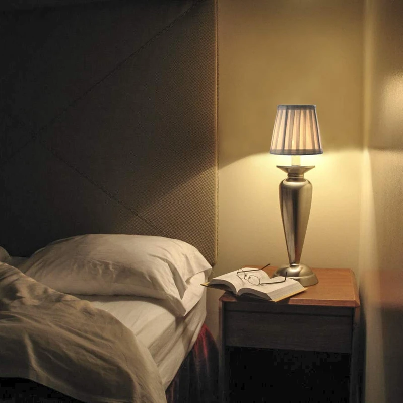 Современный европейский стиль потолочная настенная лампа свечная люстра абажур