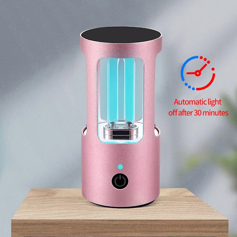 УФ лампа Портативный Мини стерилизатор для дезинфекции кварцевый ультрафиолет USB убить вирус UVC очищающий