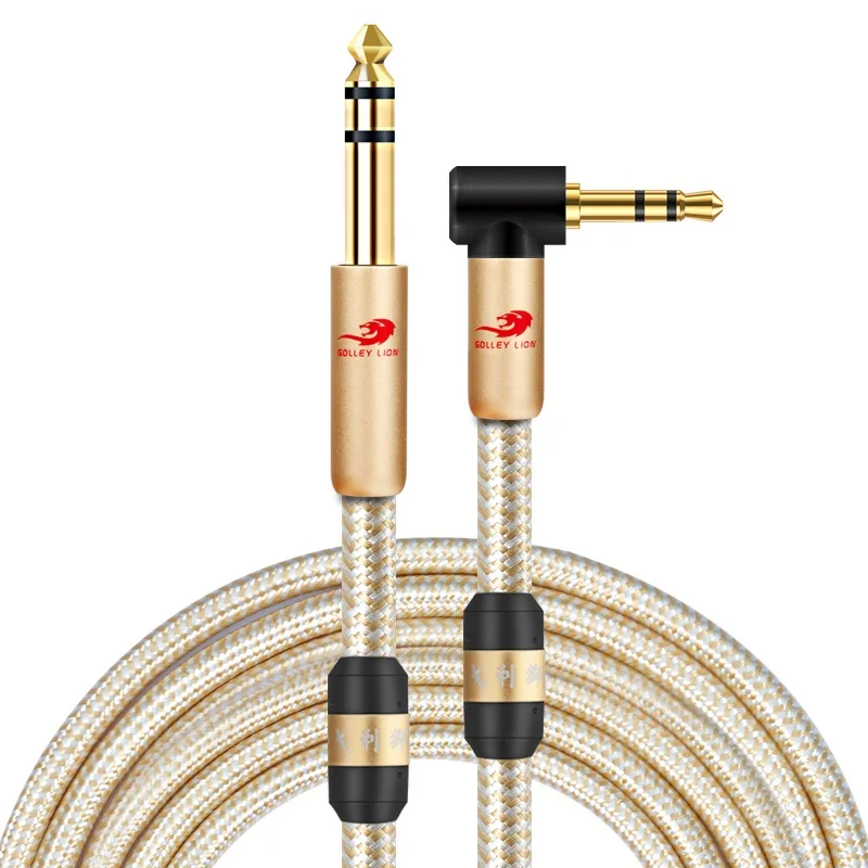 

HiFi 3.5mm to 6.35mm Stereo TRS Audio Cable 1/4" Mini Jack for PC Mobile Headphone Mixing Console Cable 1M 2M 3M 5M 8M