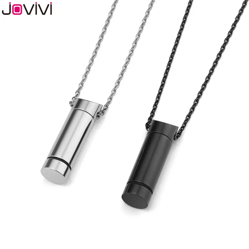 Jovivi Новинка ожерелье для кремации ожерелья пепса в форме свистка с подвеской