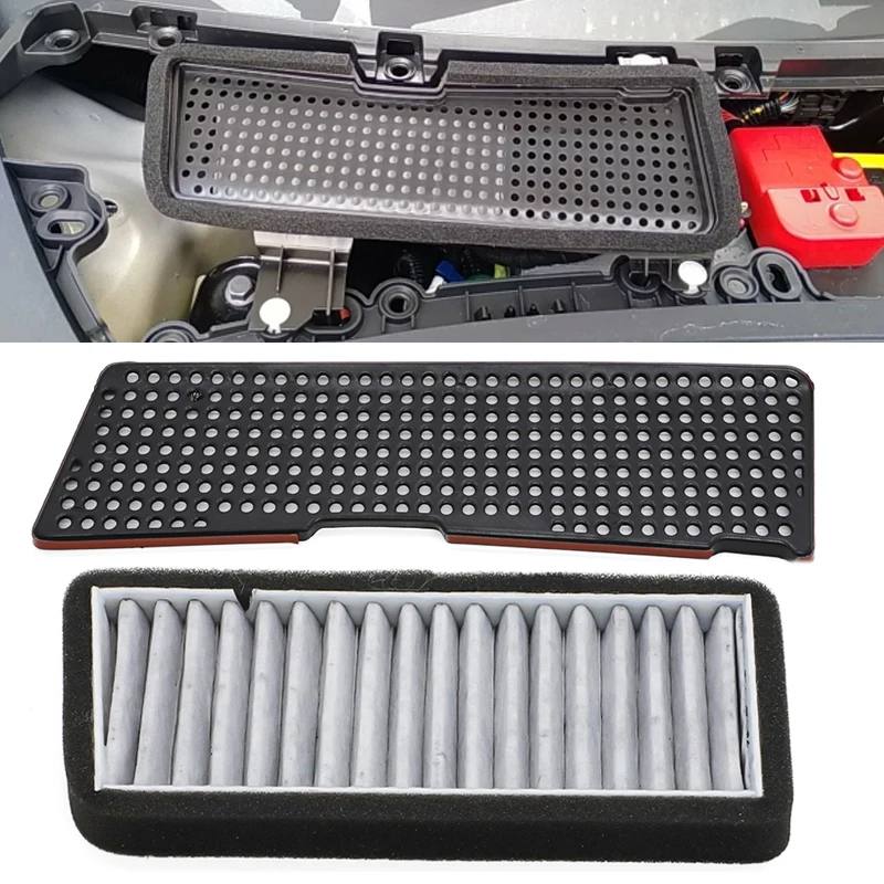 

Car Air Flow Vent Filter Cover Trim Auto for Tesla Model 3 Model3 2021 Anti-Blocking Air Conditioning Air Inlet Intake Protector