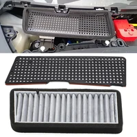 car air flow vent filter cover trim auto for tesla model 3 model3 2021 anti blocking air conditioning air inlet intake protector