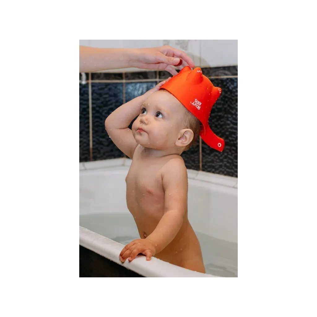 Ковш детский для мытья головы и купания DINO SCOOP от ROXY KIDS цвет оранжевый 800 мл Арт. RBS