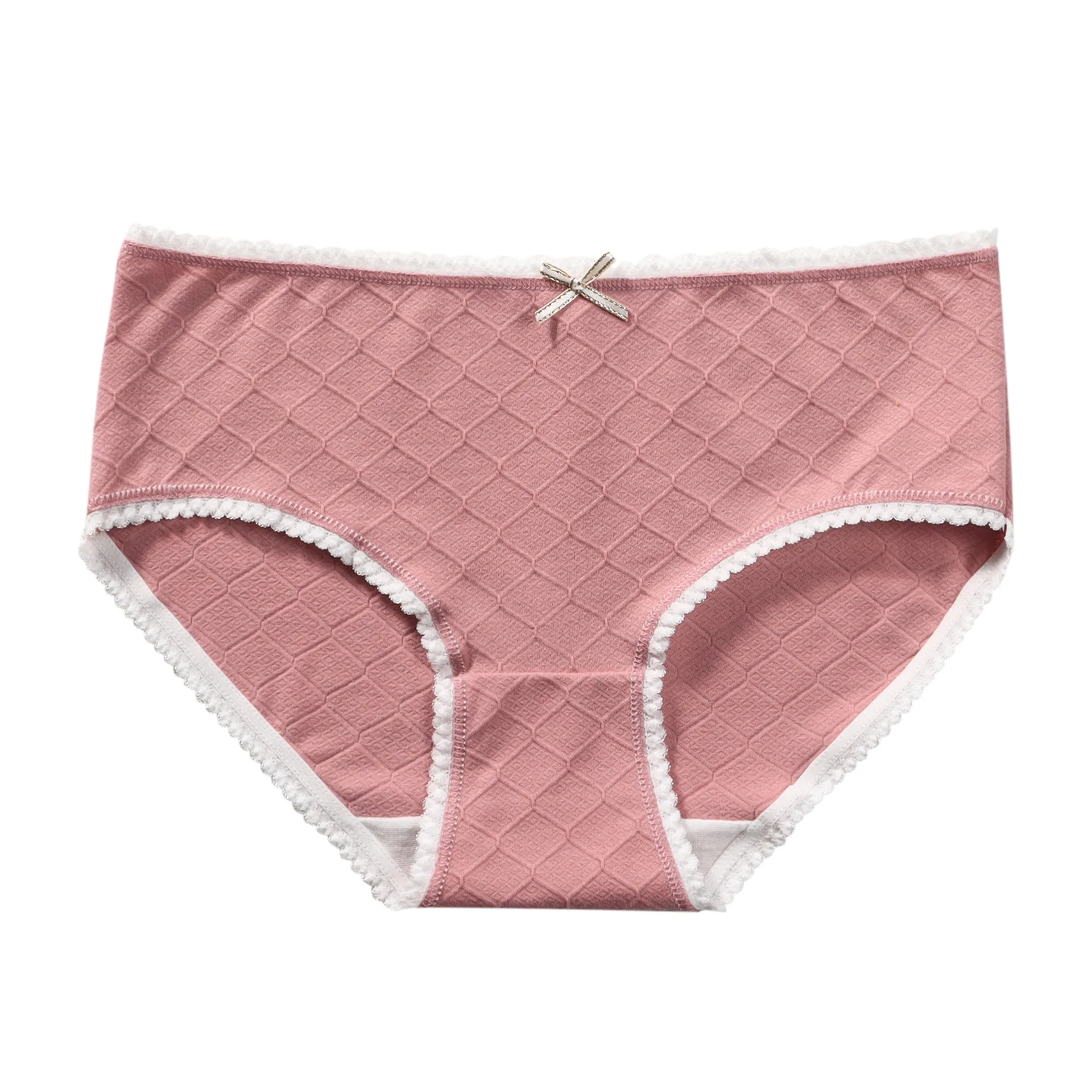 

5pcs Cotton Panties Underwear Women Lace Panties Women Lingerie Femme Sexy Floral Underpants Girl Stangas Briefs Bow Intimates