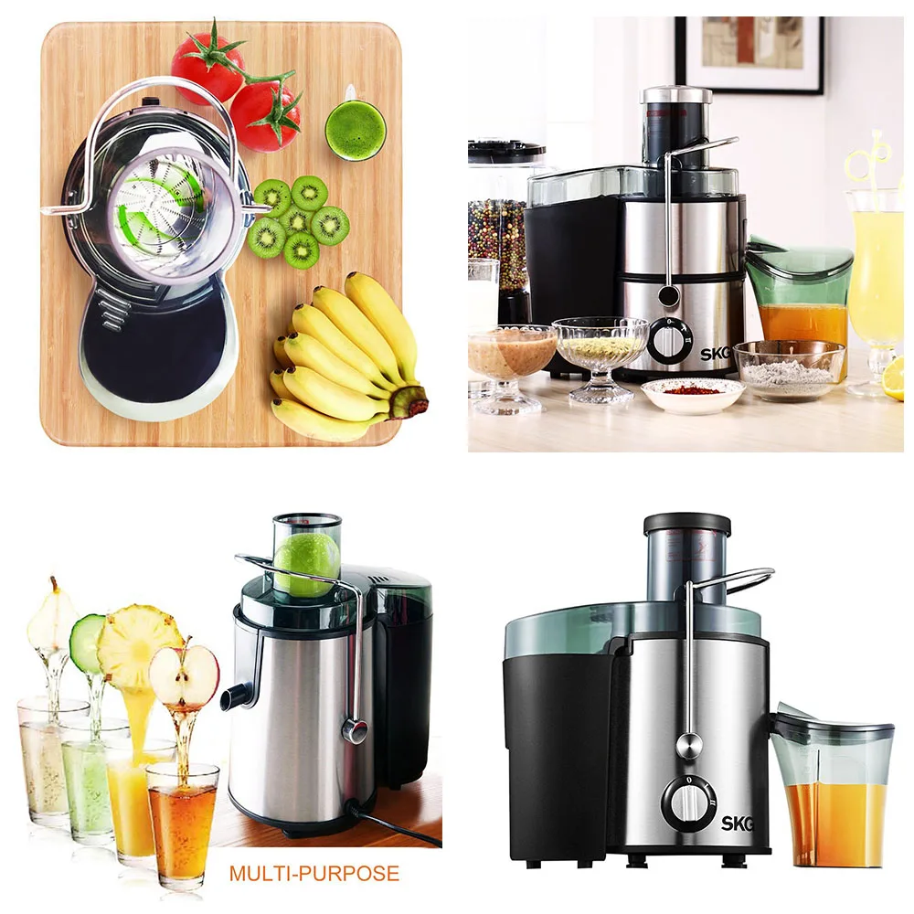 Соковыжималка из нержавеющей стали 22000 об./мин высокая производительность