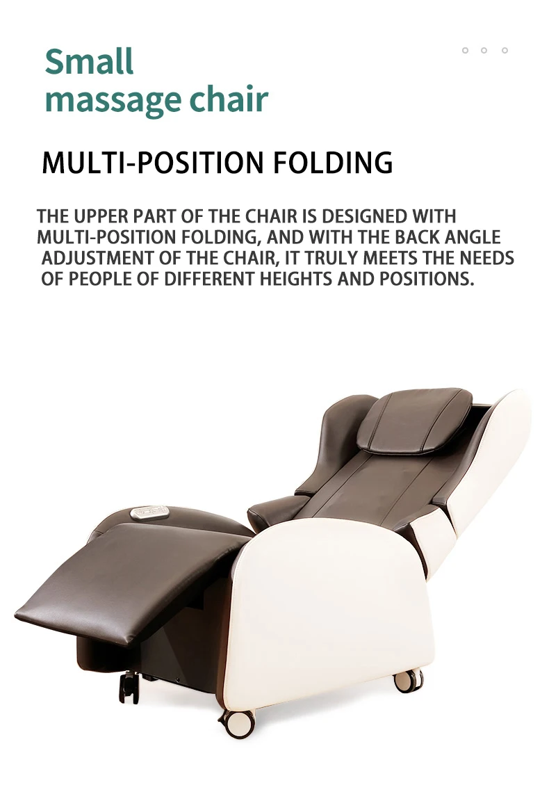 A2 умное маленькое складное массажное кресло для всего тела офисное портативное