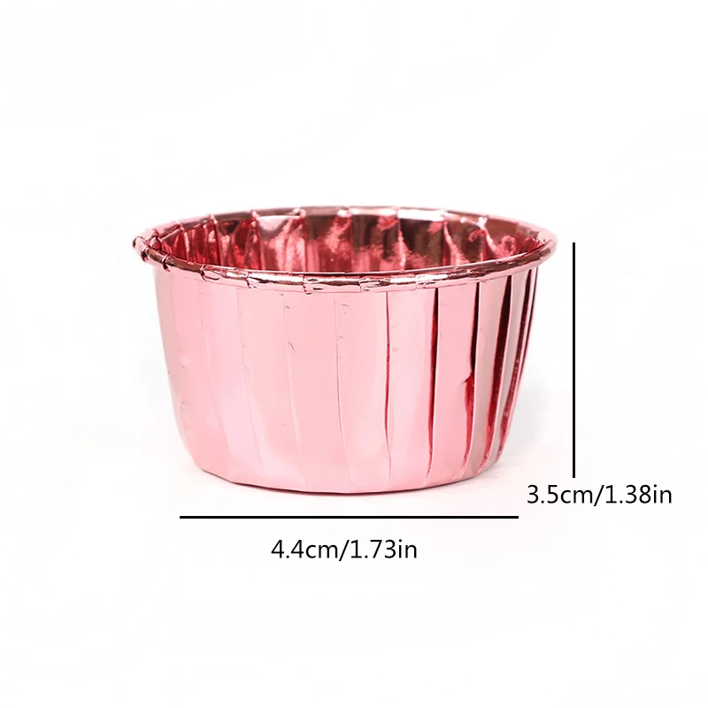 

50pcs Cupcake Wrapper Holder Party Supplies Cake Cup Birthday Party Wedding Decoration Kitchen Baking Tool