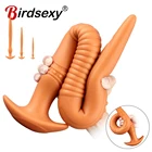 Супер длинный Силиконовый анальный дилдо большой мягкий анальный Анальная пробка эротические взрослые интимные игрушки для женщин и мужчин анальный расширитель большие buttplug Sextoys