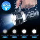Мощный фонарь для дайвинга Sofirn SD01 Pro10000LM 3 * XHP50.2, фонарь для погружения с аквалангом, подводный фонарь с магнитным переключателем управления