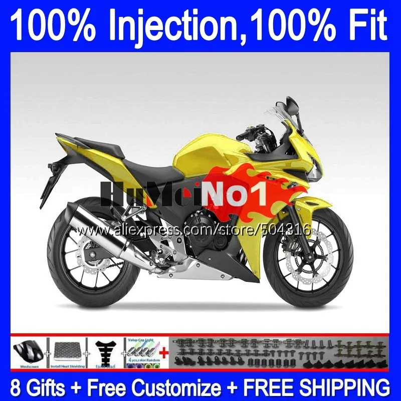

Injection For HONDA CBR500 CBR 500R 500 R RR 149MC.12 CBR500R 11 12 13 14 15 500CC 2011 2012 2013 2014 2015 Fairing Light Gold