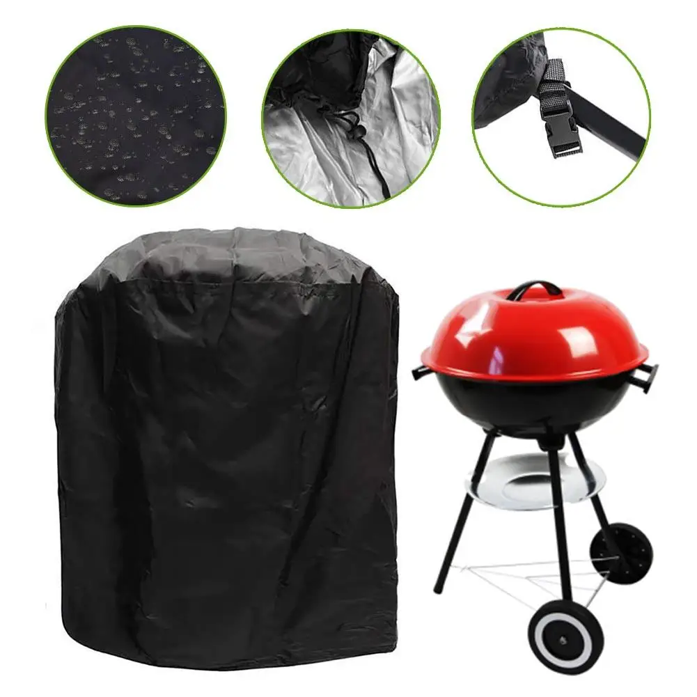 

Heavy Waterproof BBQ Grill Cover Rainproof Durable Anti Dust Protector Home Outdoor Professional Barbecue Accessories Tool
