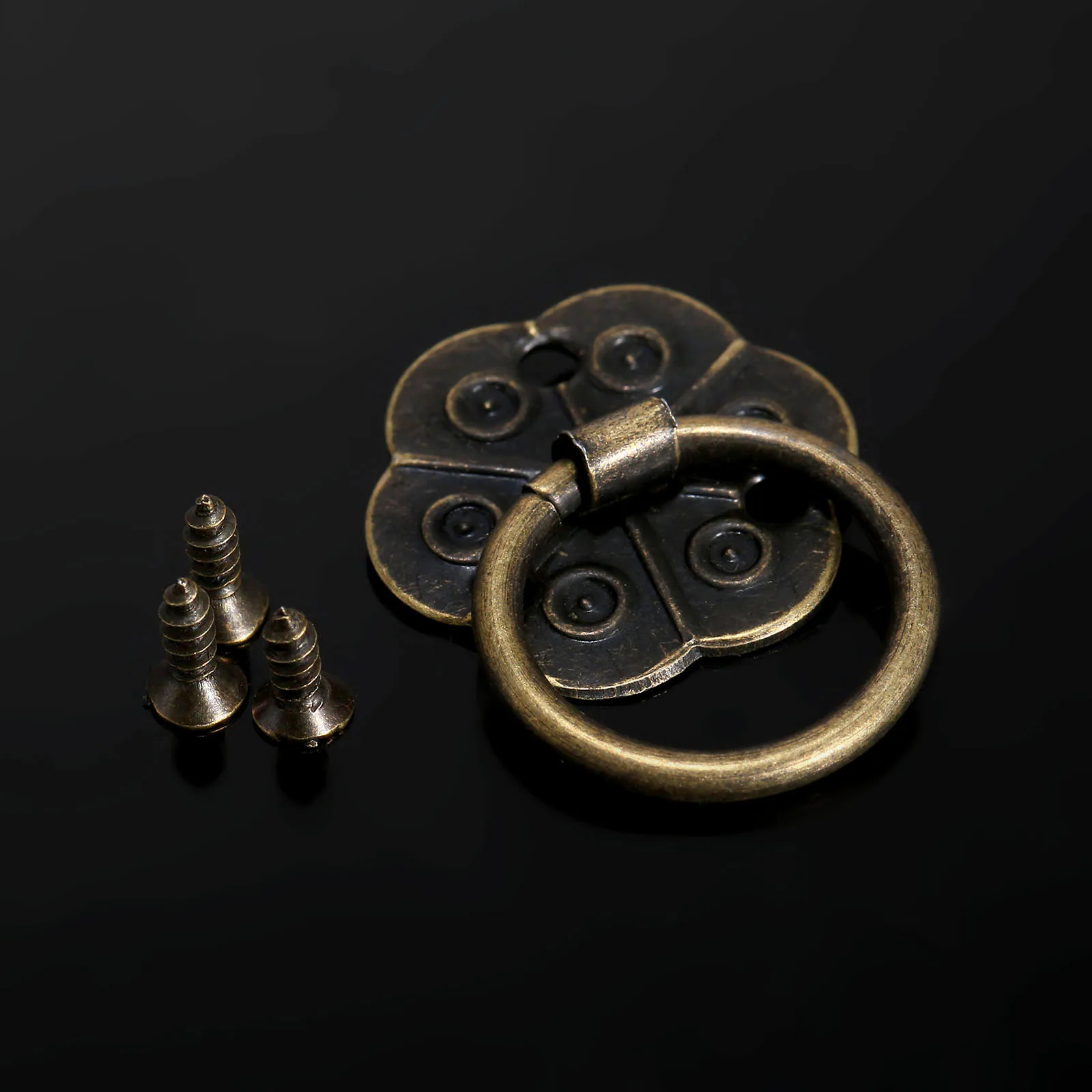 

Миниатюрные ручки для шкафов античная бронза/латунь 12 шт.