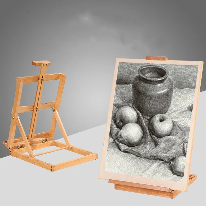 Настольный мольберт для скетчей многофункциональный настольный портативный из