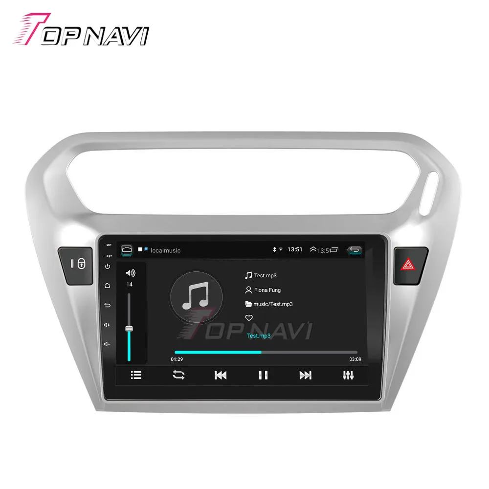 Android 10 0 Octa Core 6G + 128G 1 дюймов Автомобильный медиаплеер для Citroen Elysee 2014-2019