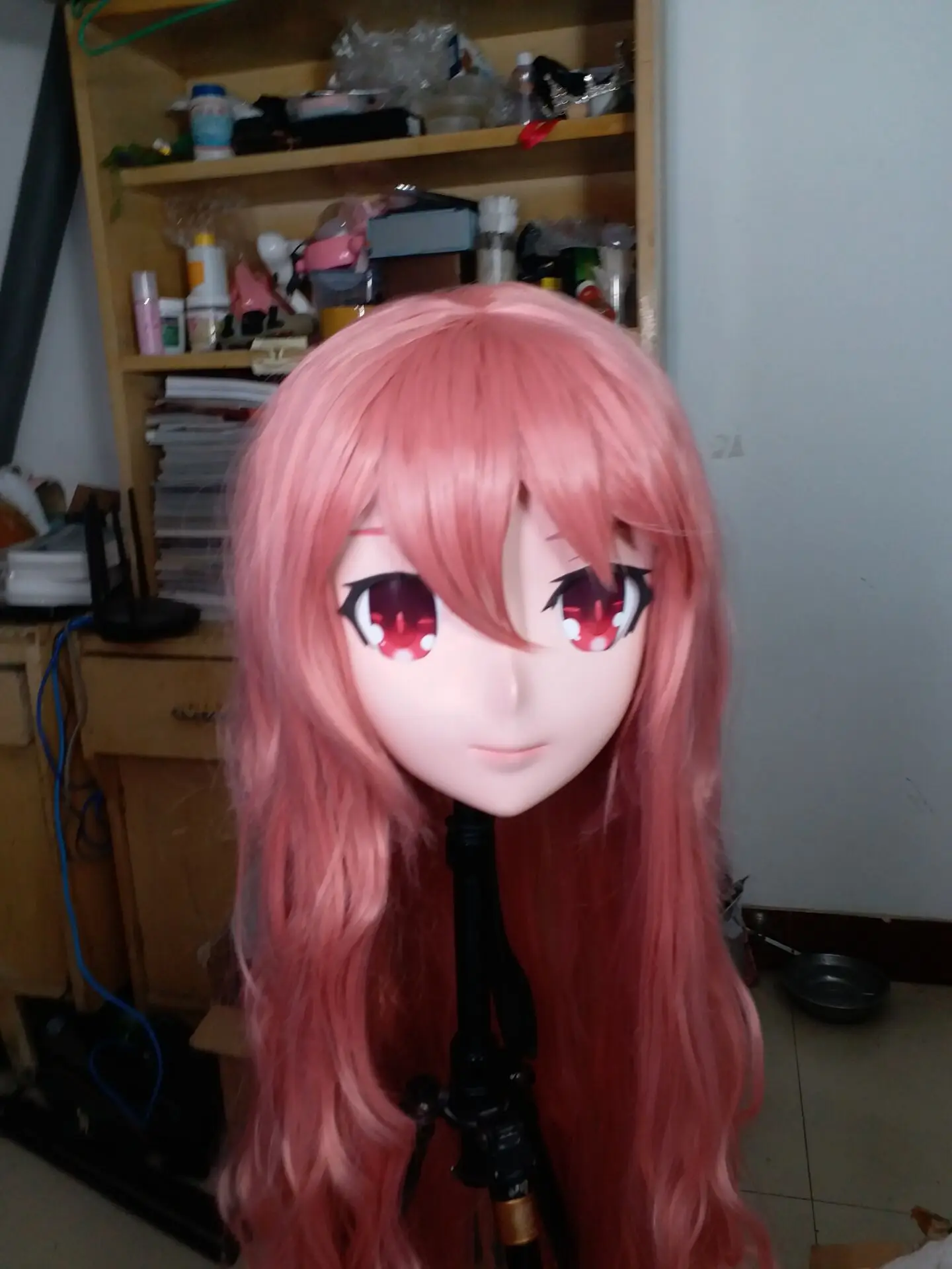 

(NEW-20) Handmade Female Full Head Silicone Mask Kigurumi Cosplay Masks Crossdresser BJD Doll KIG Cosplay Anime