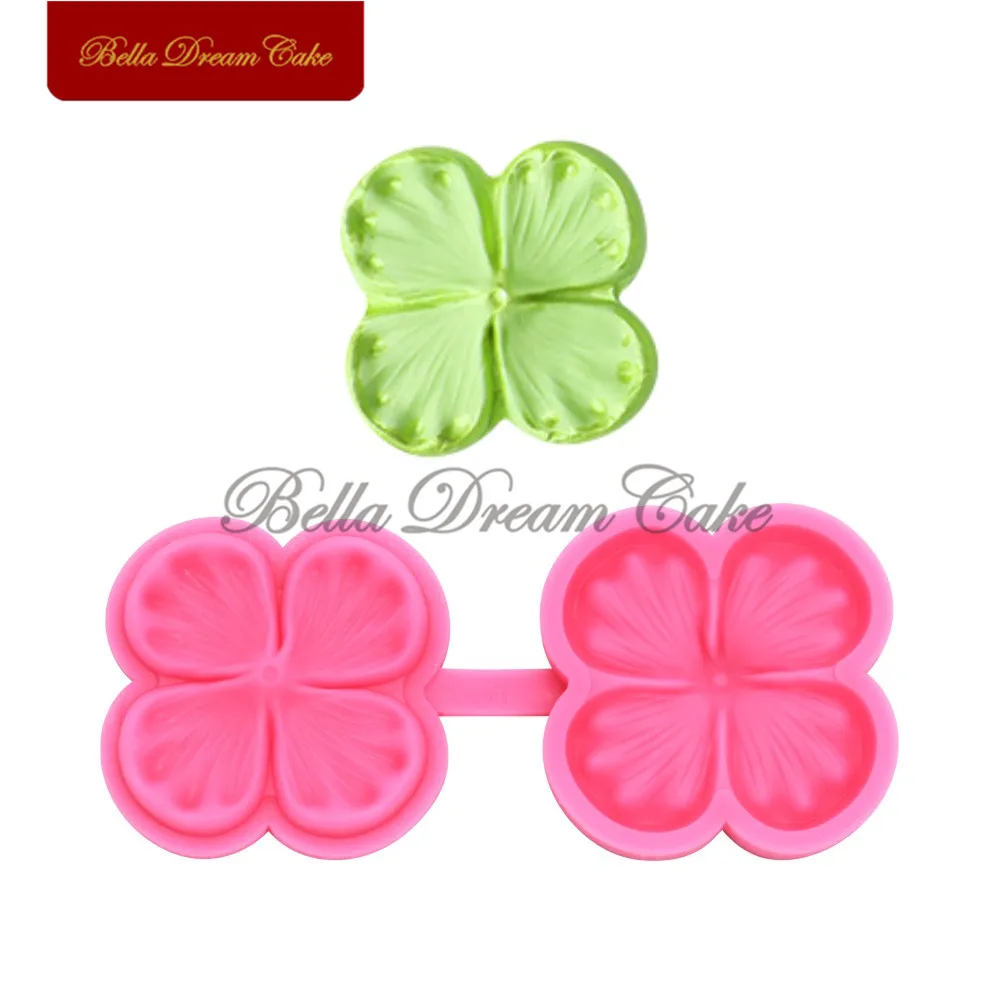 Силиконовая форма в виде сиреневого лепестка для шоколадного мыла сделай сам