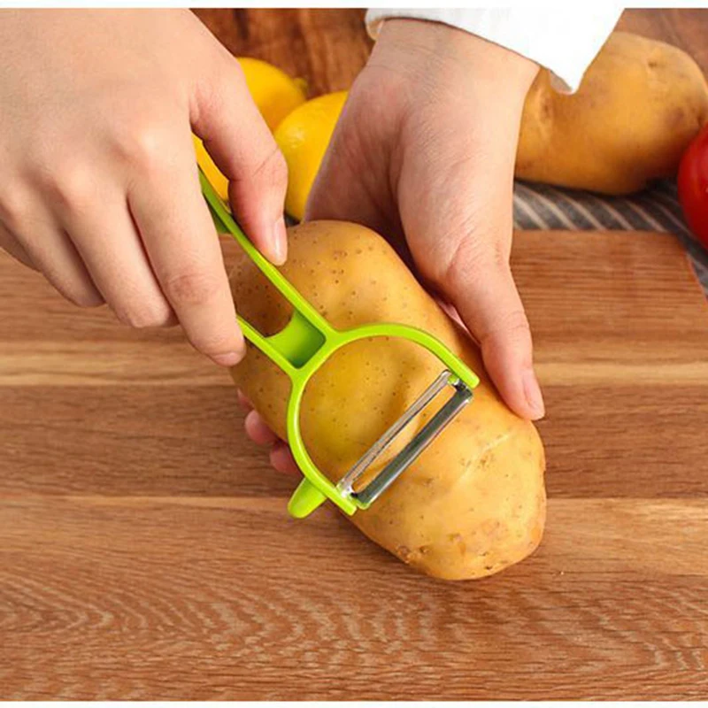 Kitchen Multifunctional Tool Vegetable Fruit Potato Carrot Peeler Grater Turnip Cutter Melon Slicer Stainless Steel Knife Gadget | Дом и сад