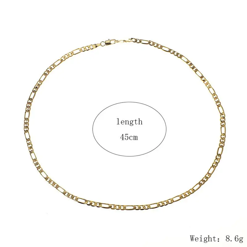 

Gold Color Choker Chunky Thick Chain Necklaces For Women Exquisite Fashion Punk Collar Necklace Minimalist Jewelry Gifts 2021