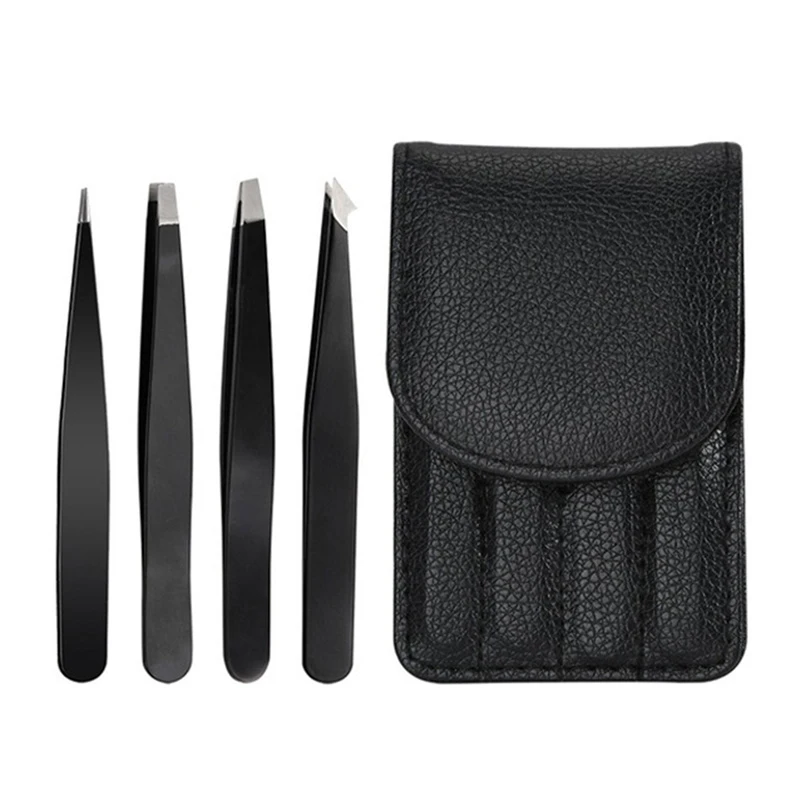 3/4 шт. пинцеты для бровей из нержавеющей стали | Красота и здоровье