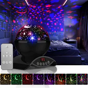 Gifts for Kids Atmosphere Lamp Galaxy Projector Star Starry Sky LED Night Light Projector Moon Lamp Battery USB Bedroom Lamp