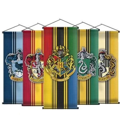 Полосатый подвесной флаг Harries веер для помещений сцены бара Поттера украшения
