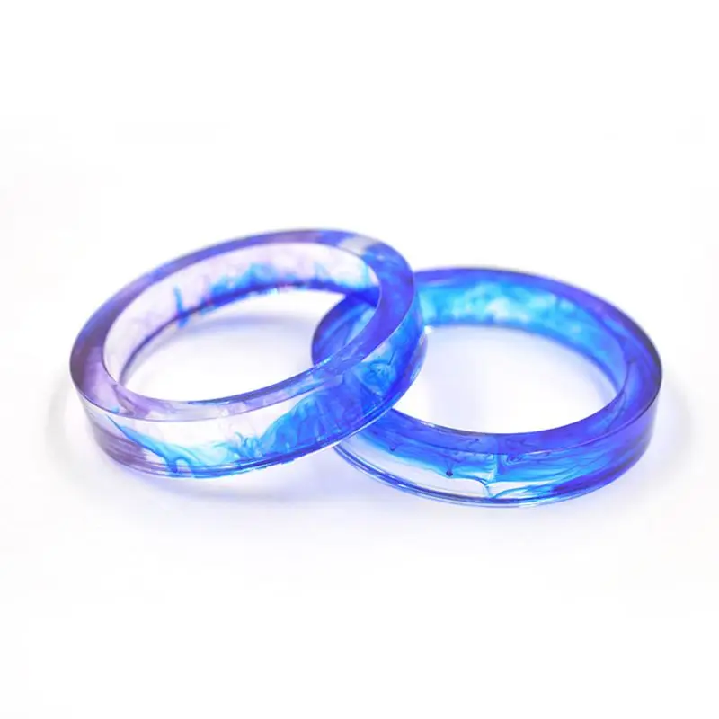 

Silicone Jewelry Mold Round Bracelet Bangle Resin Mold Resin Jewelry Making Tool T4MD