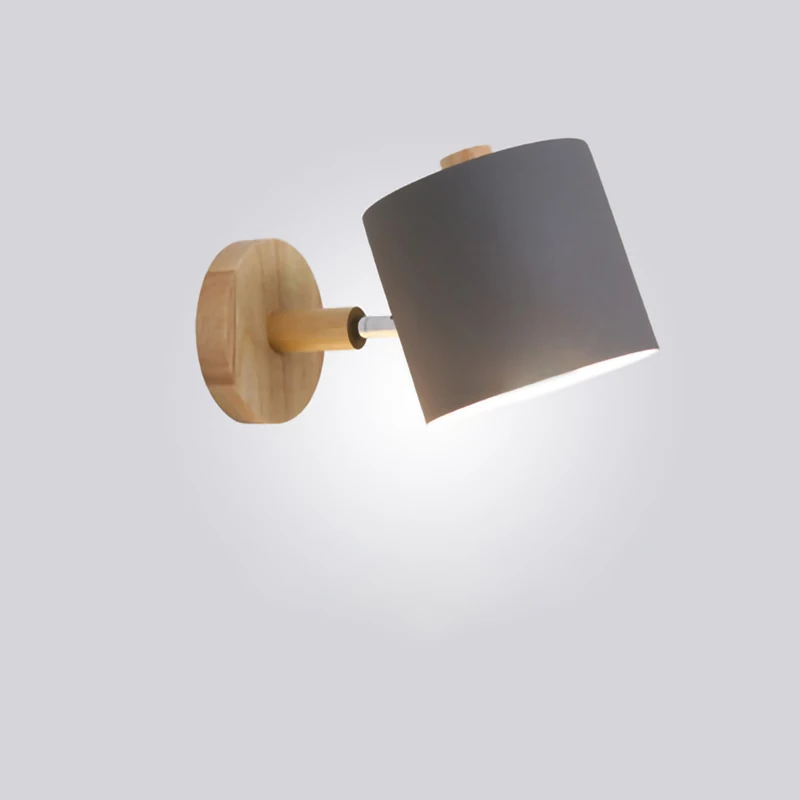 

Настенные светильники BANMENG дерево белый/зеленый/серый теплый белый/холодный белый