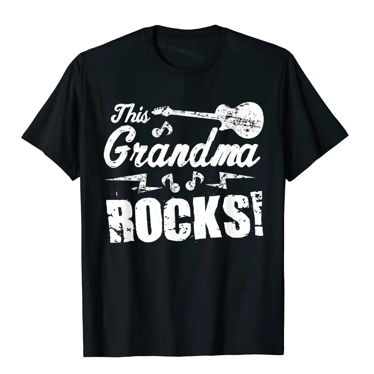 

This Grandma Rocks T Shirt Guitar Rock N Roll Funny Tee Tops Tees New Arrival Geek Cotton Men T Shirts Novelty